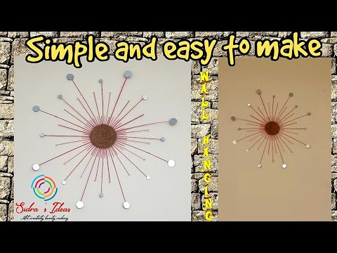 DIY wall hanging | wall decoration ideas part 2 | wall decoration by Sidra's Ideas