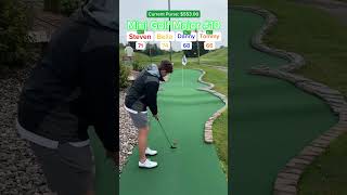 Year 2 Mini Golf Major #10 ROUND 2 (Hole 13) #golf #minigolf #viral