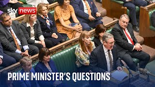 PMQs | Starmer faces Badenoch and takes questions in the Commons