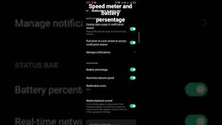 How to on Speed meter and battery persentage #Techindia