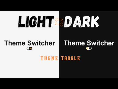 Create an Animated Toggle Button for Dark Mode Using HTML & CSS | Ayesha is Coding