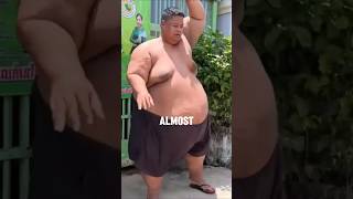 He lost almost 140 kg and then he understood that the real evil begins.