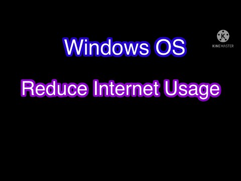 Reduce internet usage in windows 10 while using internet from shared connections like phone hotspot