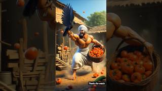 The Crow and the Tomatoes – Emotional Short Story | Like & Subscribe 💔🍅 #storytale #newstory #story