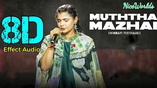 Muththa Mazhai 8D || Thug Life || AR Rahman || Chinmayi Sripada || Siva Ananth