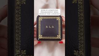 Gemstone Engagement Rings: Which would you choose? | Alternative Engagement Rings