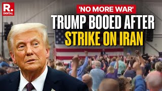 No More War: Moment When Bernie Sanders Found Out That Trump Bombed Iran