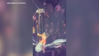 Katy Perry experiences frightening midair mishap during concert at San Francisco's Chase Center