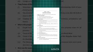 class 6 History Chapter 1 Notes: What, Where, How and When #class6 #ncert #notes #cbse #history