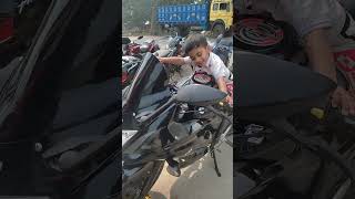 বড় হলে বড় বাইকার হবে #bike #shorts