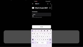 What's Crypto DEX? Blum Code | Blum Code What's Crypto DEX? | Blum Youtube Video Code