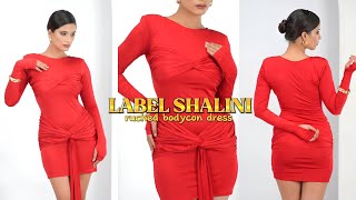 Label Shalini - Ruched Bodycon Dress ❤️‍🔥