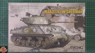 Meng 1/35 M4A3 Sherman review