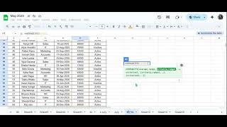 Part-437 : Let's practice some excel functions in Google Sheet