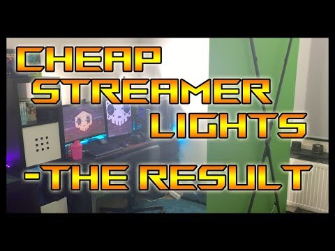 Cheap Streamer Lights - The Result