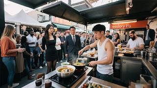 小夥一碗麵賣999美金被眾人吐槽，卻不料首富老頭吃下去後多活二十年！美女為報答他帶百億嫁給他！《厨神》#短劇#逆襲#最新電影#大陸電影#愛情電影#先婚后爱#好剧#复仇