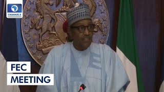 FEC Meeting: President Buhari Inaugurates Nat’l Council On Climate Change