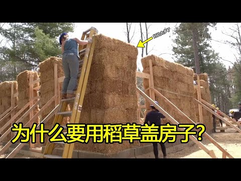 为什么国外要用稻草盖房子？原来好处这么多，看完真是不得不服！