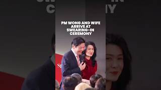 PM Wong and wife arrive at Cabinet swearing-in ceremony