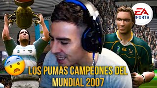 CAMPEONES DEL MUNDO con Los Pumas (Rugby 08) 🎮🇦🇷