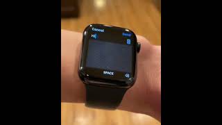 Type better on Apple watch ⌚