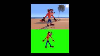 Crash Bandicoot Woah meme (Remastered) #shorts #animation #meme