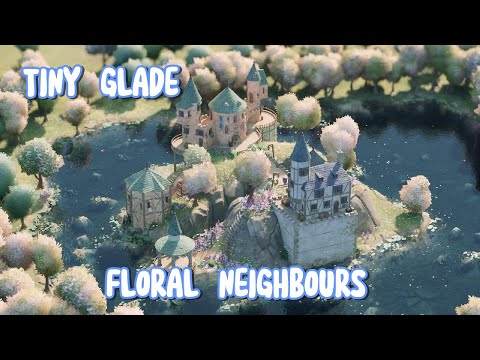 Tiny Glade: Built Two Floral Homes for Forest Neighbours 🌸 l Relaxing Longplay