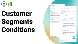 Shopify Customer Segments Conditions | ReConvert