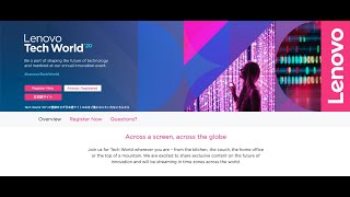 Bad Rhino Website Design Project - Lenovo Tech World 2020