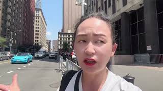 突发🔥抗议移民局监狱集中营🔥 纽约移民局门口烛光纪念活动🔥