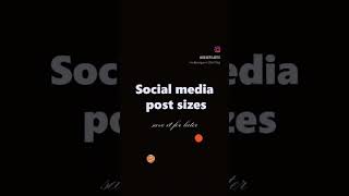 social media post sizes, save it #socialmedia#facebook #graphicdesign#social #instagram#post #size