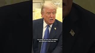 Trump asked if he deserves Nobel Peace Prize