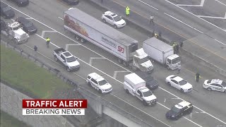 Explosion halts traffic on Florida's Turnpike