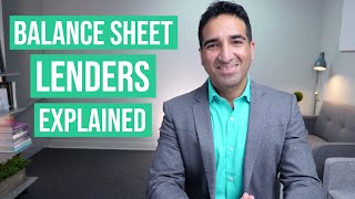 Balance Sheet Lenders Explained