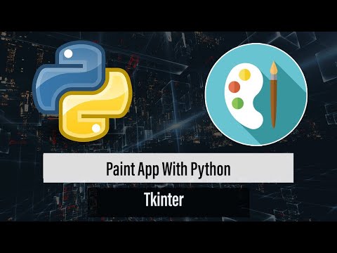 ASMR Programing - Paint app with python Tkinter