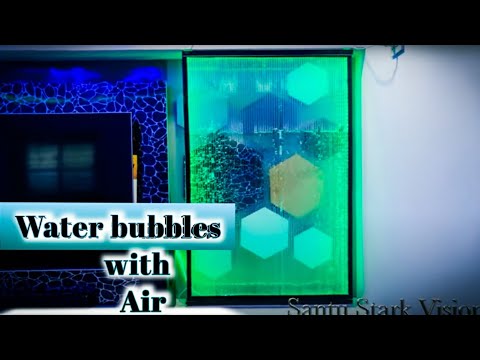 Led Water bubble wall