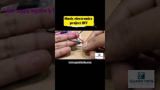 Music electronics project DIY  #chips #circuits #DIY #viral #quarktwin
