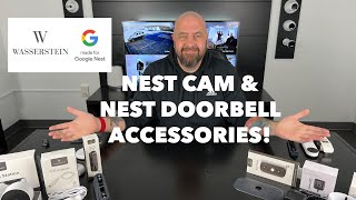 Nest Cam Battery & Nest Battery Doorbell Accessories by Wasserstein!