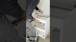 Floating Vanity Cabinet Tips - #shorts #homerepairtutor #bathroomremodel