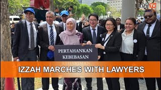 Nurul Izzah marches with lawyers, moots tribunal to probe JAC leak claims
