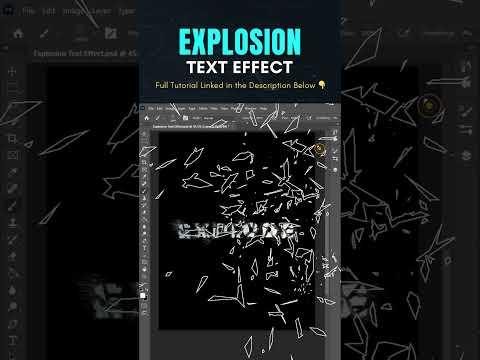 Make Your Text Explode in Photoshop!