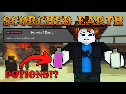 NEW SCORCHED EARTH GAMEMODE UPDATE! (Potions, Class, & MORE!)