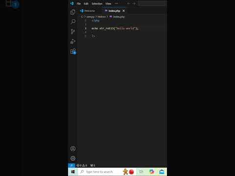 str_rot13() function in php #shorts #php #coding #viralshorts