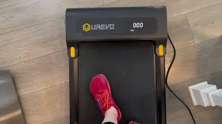 UREVO Walking Pad, Under Desk Treadmill for Home Office Review, Gear for walking while you work