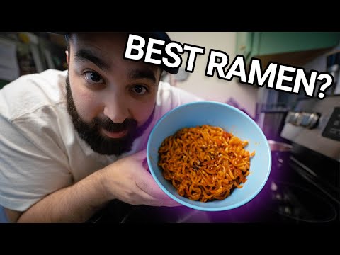 Is this the Best Instant Ramen on the Market? Buldak Kimchi Hot Chicken!