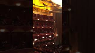 Metropolitan Opera House Pre-Performance Magical Lobmeyr Lights.