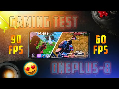 Oneplus 8 Pubg Mobile vs Fortnite Gaming Test, Graphics Settings & Gameplay, FPS & Battery Drain