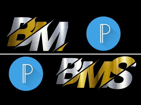 Cara Membuat B+M logo di Pixellab [B+M+S] #BMGraphicsDesigner #pixellab #mobilegraphics