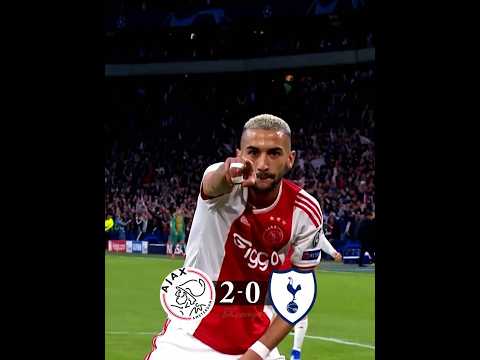 Ajax vs Tottenham 2019