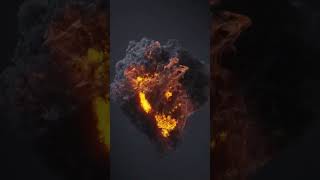 3D burning Halloween substance #3d #3danimation #3deffect #3dgraphics #3dvideo #3dvisualization